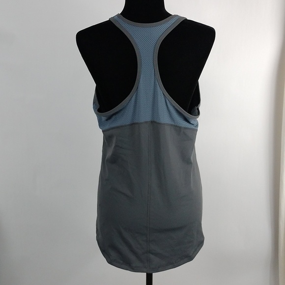 Zyia Gray Racerback Tank - Picture 8 of 10